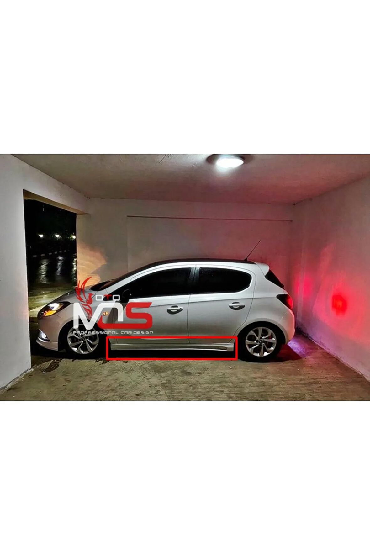 OPEL CORSA E MARŞPİYEL SAĞ SOLT TK FİBERGLASS BOYASIZ