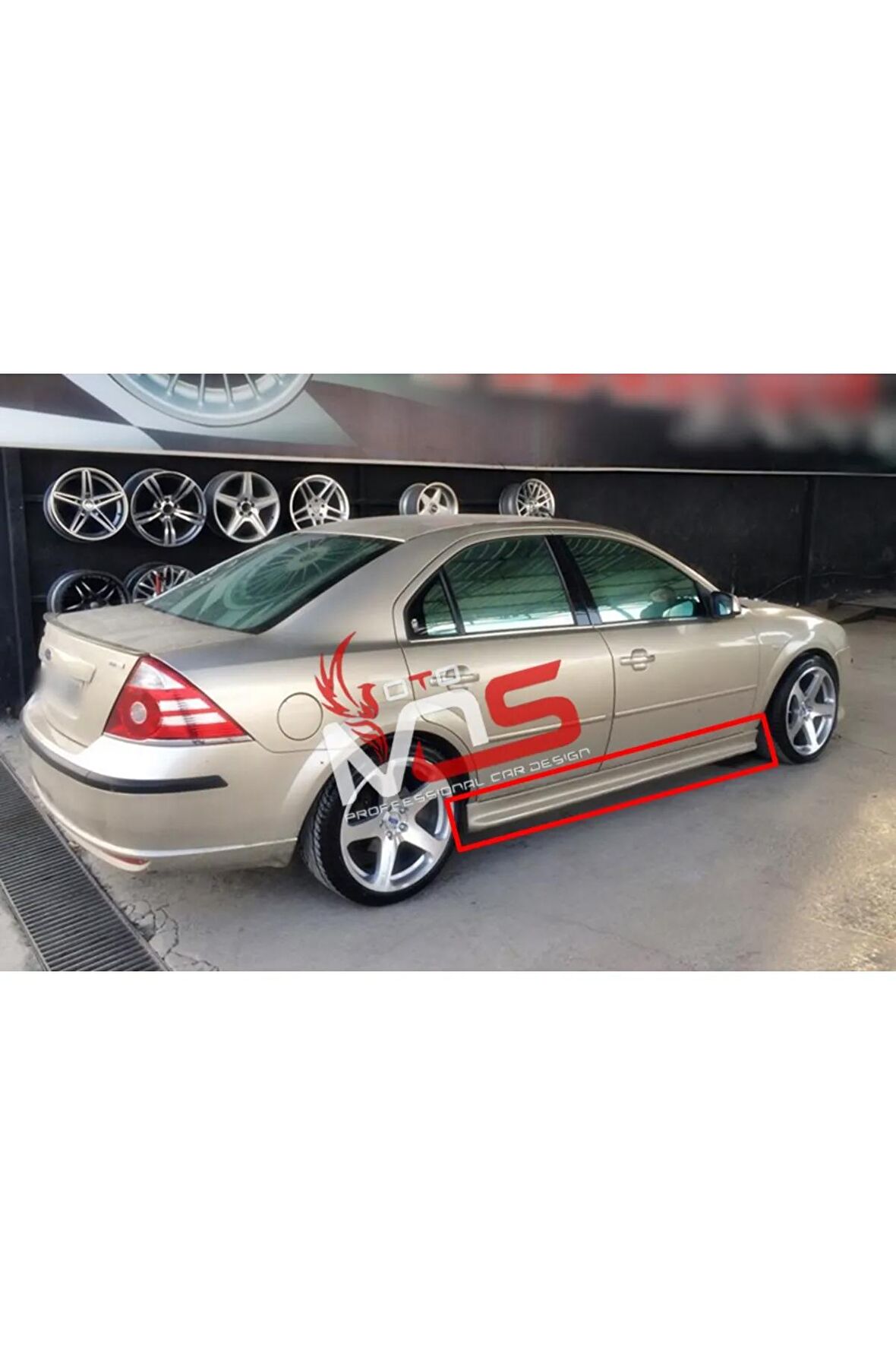 FORD MONDEO MK3 MARŞPİYEL TK FİBERGLASS BOYASIZ