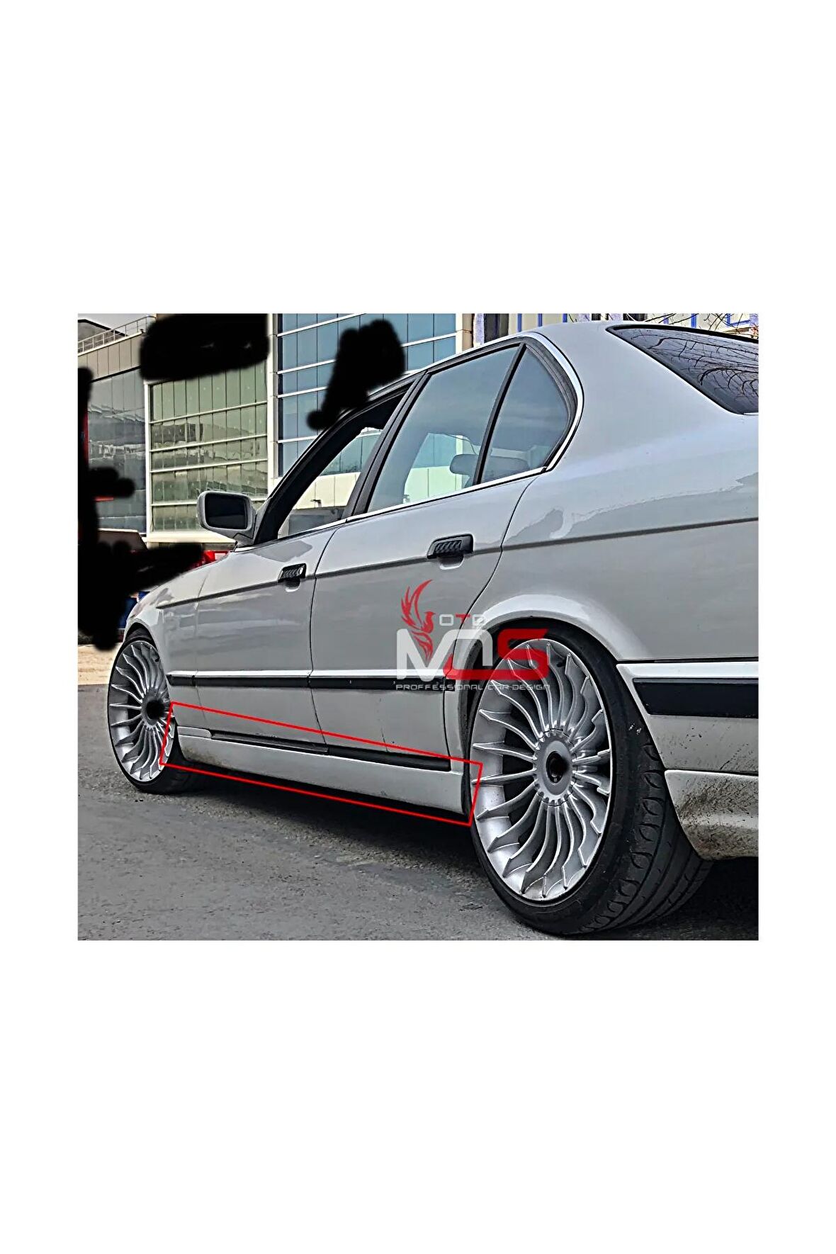 BMW E34 M5 UYUMLU MARŞPİYEL SAĞ SOL TK FİBERGLASS BOYASIZ