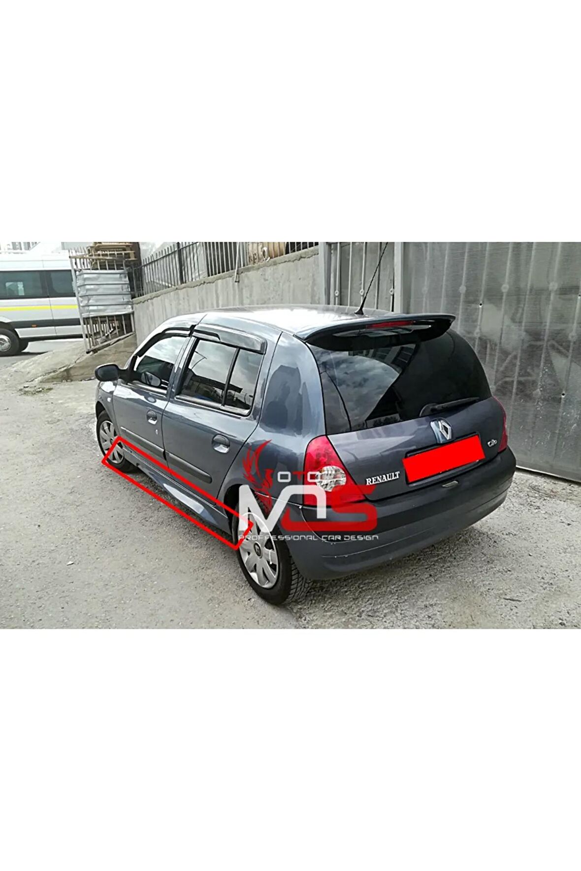 RENAULT CLİO 2 Uyumlu MARŞPİYEL SAĞ SOL TK FİBERGLASS BOYASIZ