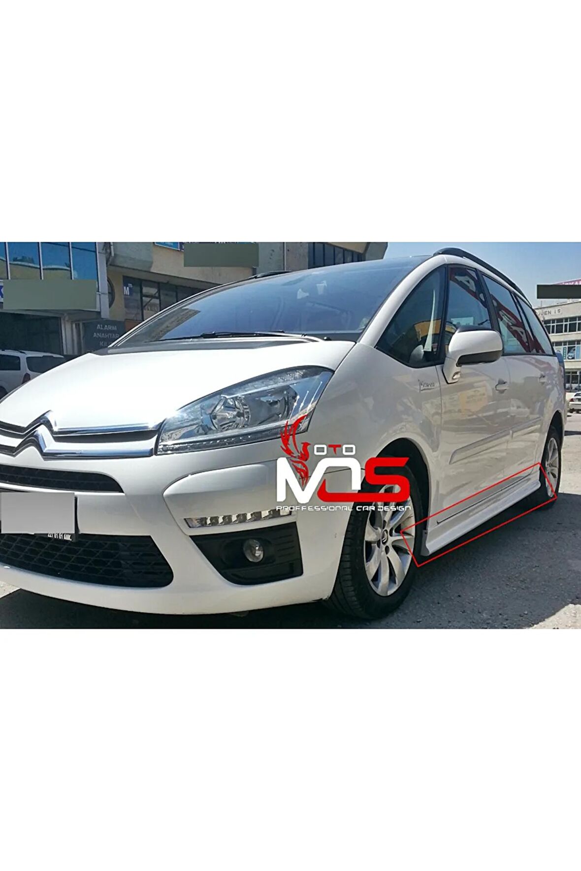 CİTRÖEN C4 PİCASSO MARŞPİYEL TK FİBERGLASS BOYASIZ