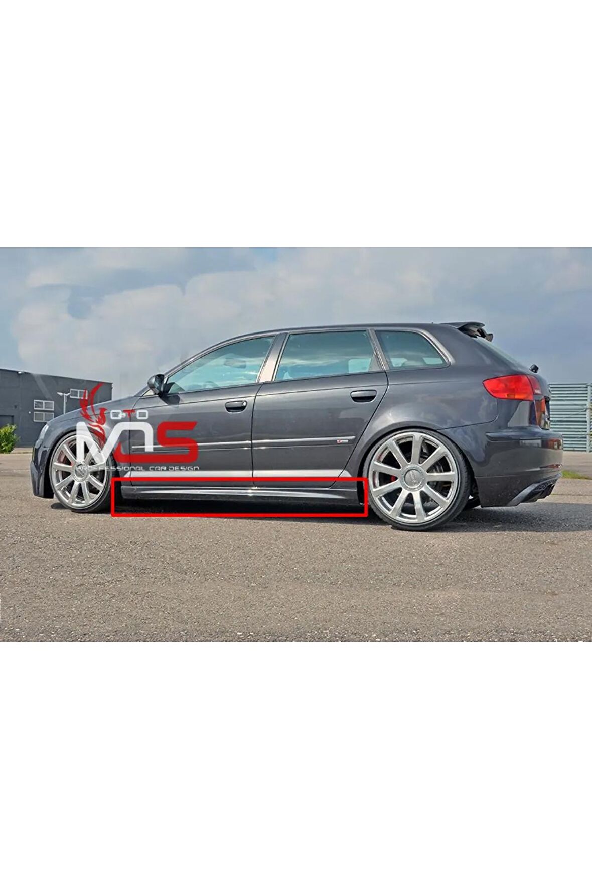 AUDİ A3 Uyumlu R MARŞPİYEL SAĞ SOL TK FİBERGLASS BOYASIZ