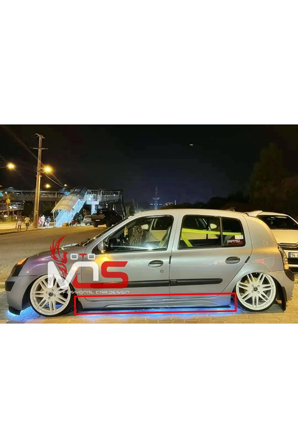 RENAULT CLİO 2 GTX MARŞPİYEL TK FİBERGLASS BOYASIZ