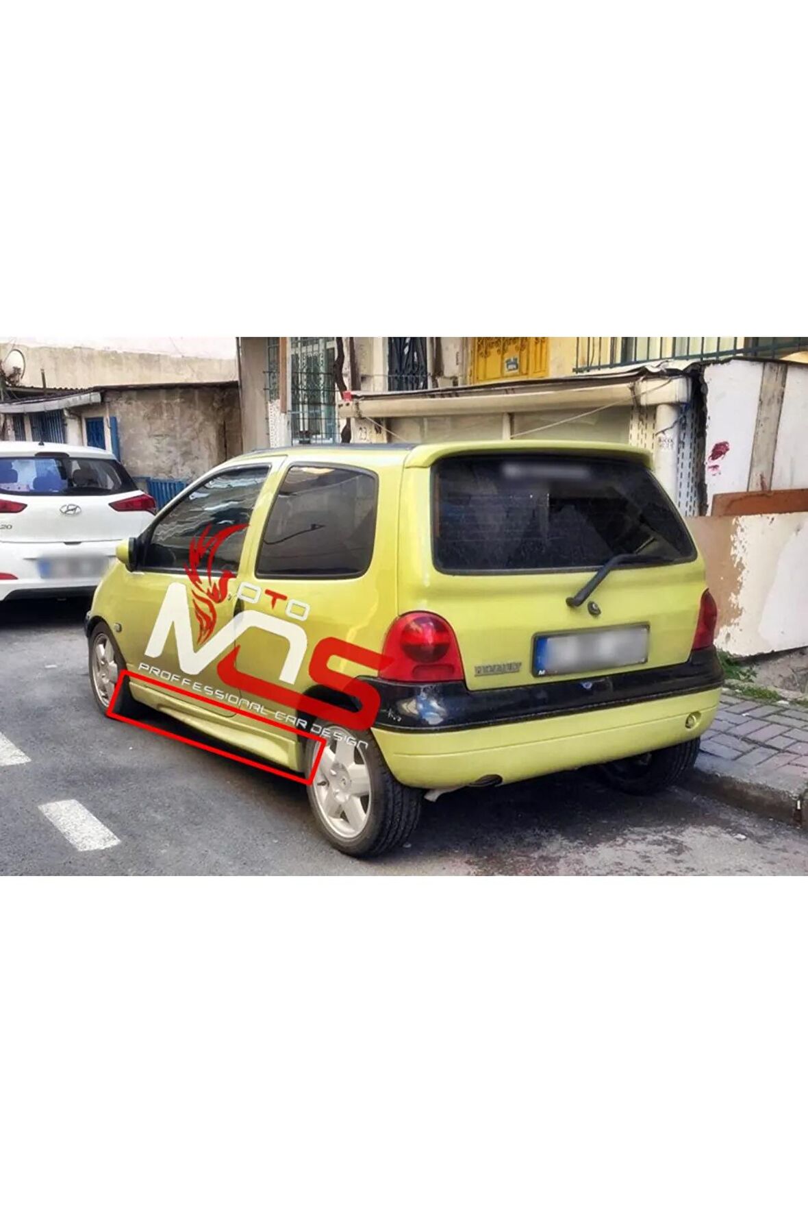 RENAULT TWİNGO GTX MARŞPİYEL TK FİBERGLASS BOYASIZ