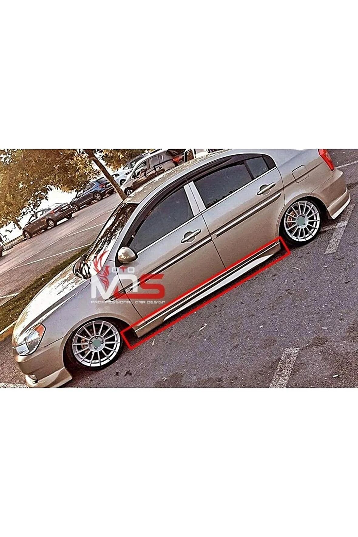 Hyundai Accent Era Marşpiyel Sağ Sol TK Fiberglass