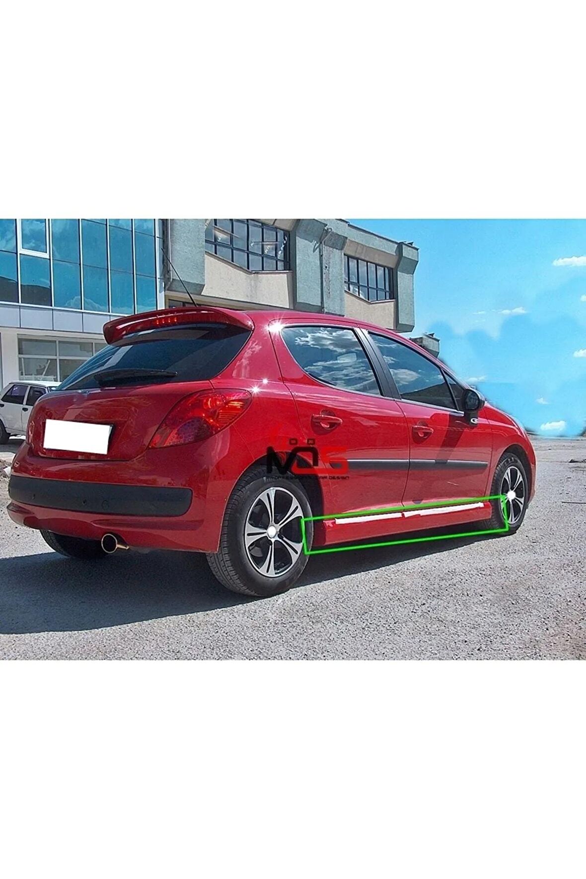 PEUGEOT 207 MARŞPİYEL SAĞ SOL TK FİBERGLASS BOYASIZ