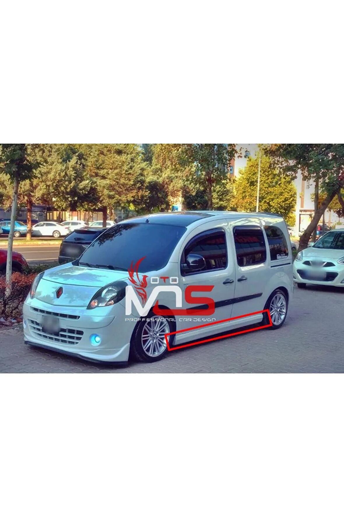 RENAULT KANGOO 2 CUSTOM MARŞPİYEL TK FİBERGLASS BOYASIZ