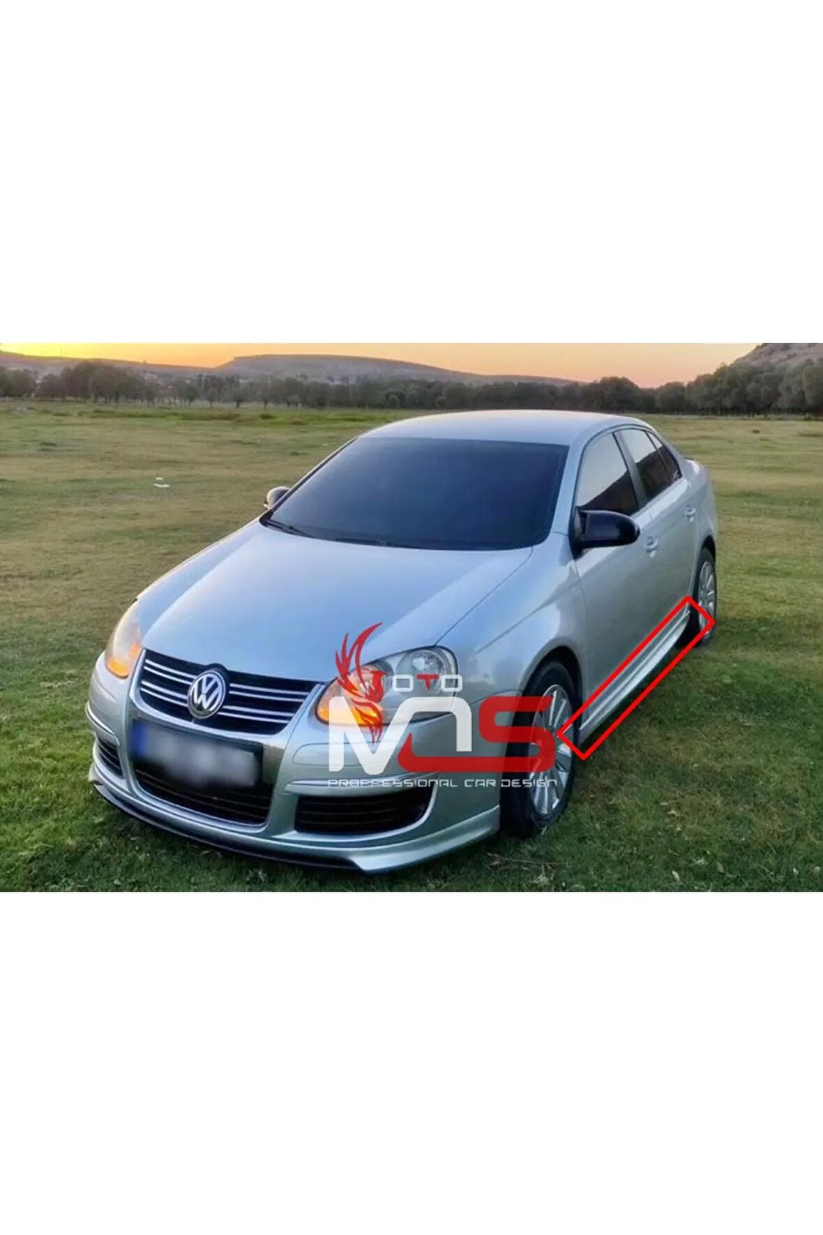 VW JETTA MK5 R MARŞPİYEL TK FİBERGLASS BOYASIZ