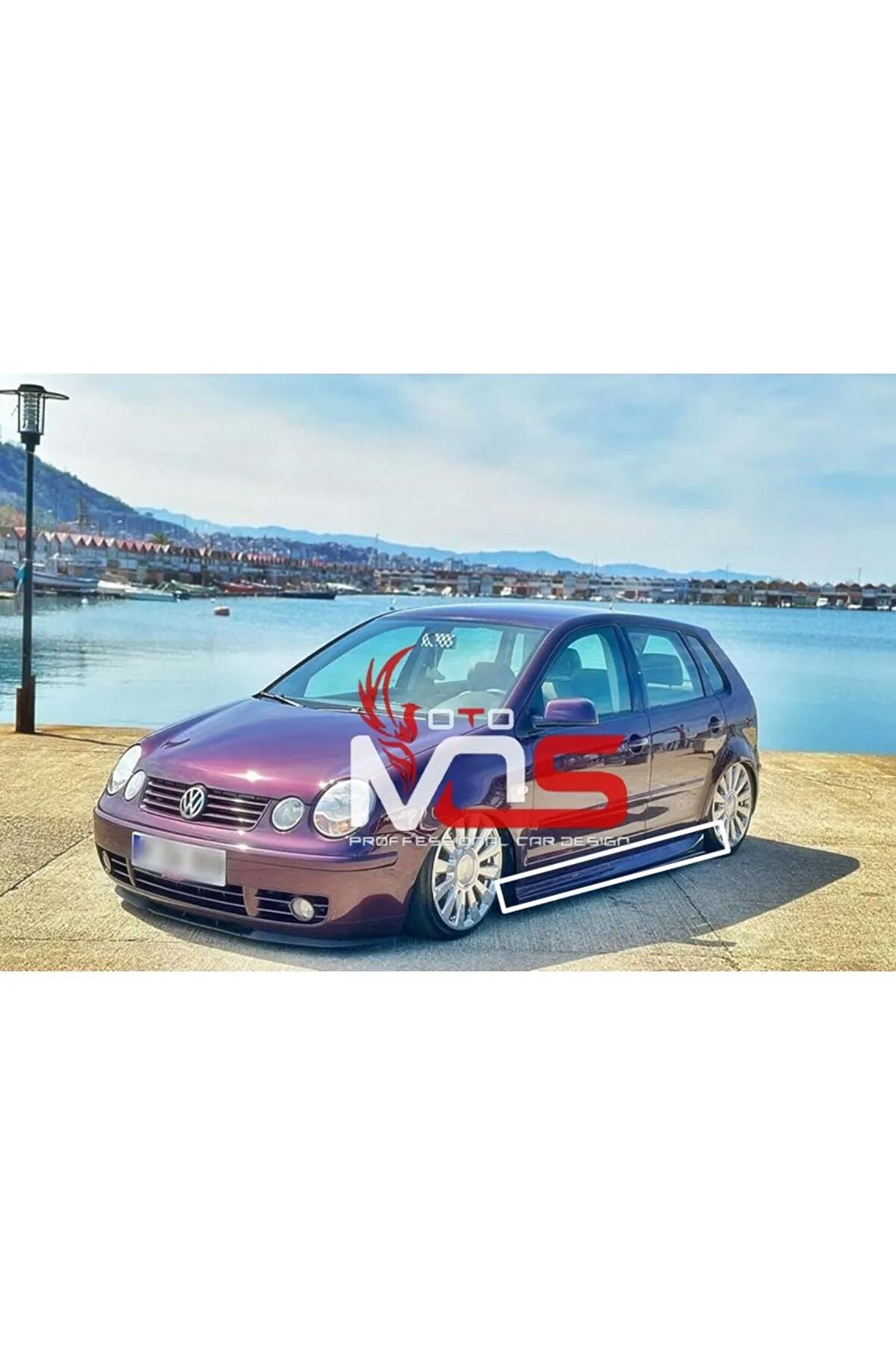 VW POLO 9N AERO MARŞPİYEL TK FİBERGLASS BOYASIZ