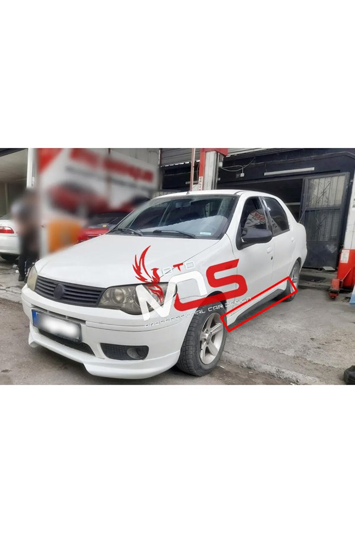 FİAT ALBEA GTX MARŞPİYEL SAĞ SOL TK FİBERGLASS BOYASIZ