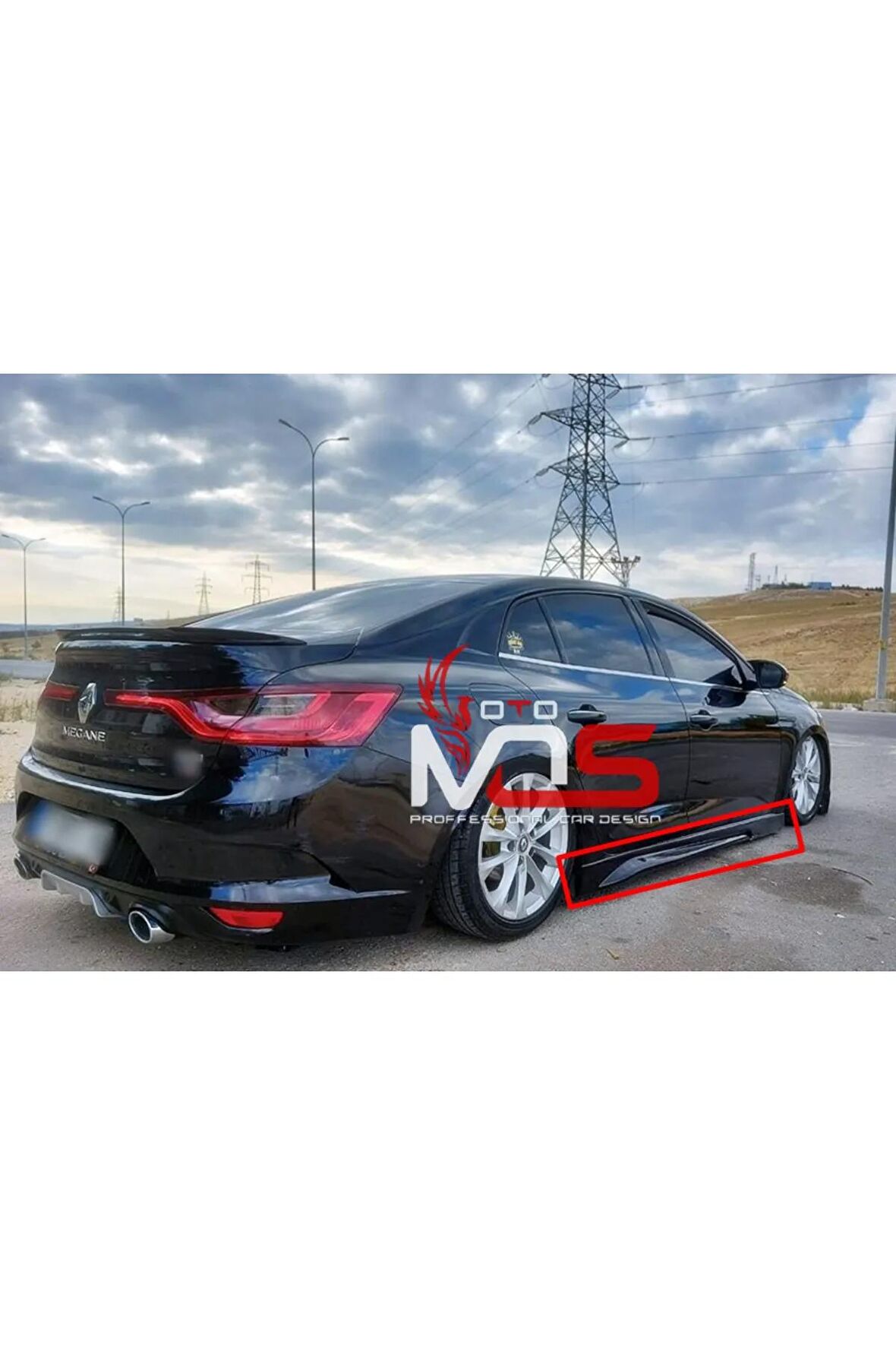 RENAULT MEGANE 4 GTX MARŞPİYEL TK FİBERGLASS BOYASIZ