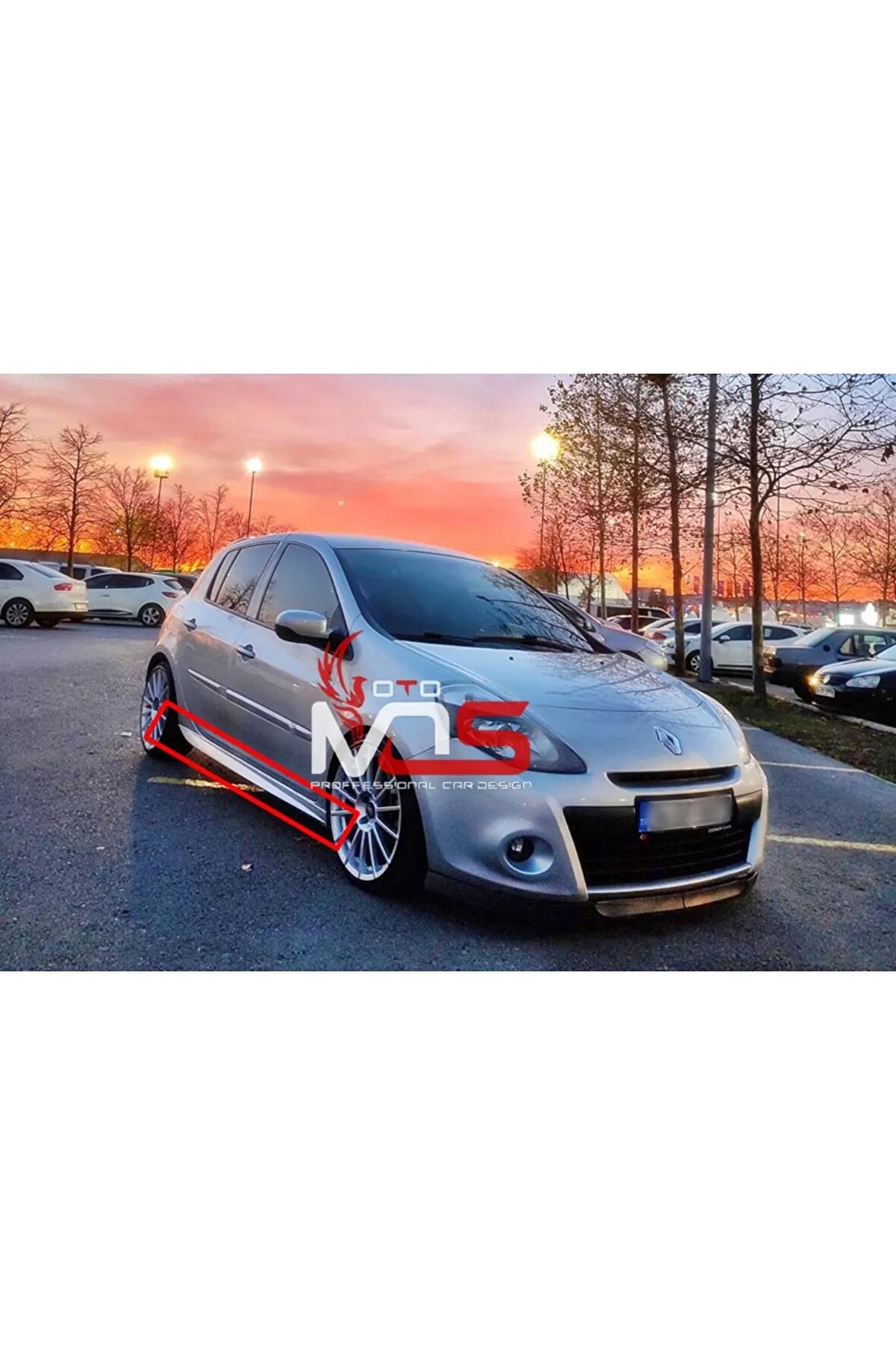 RENAULT CLİO 3 KNG MARŞPİYEL TK FİBERGLASS BOYASIZ