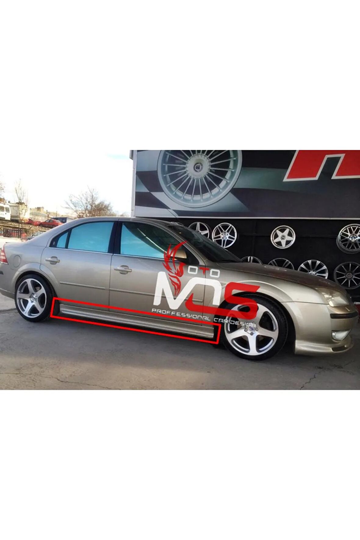 FORD MONDEO MK3 MARŞPİYEL TAKIMI FİBERGLASS BOYASIZ