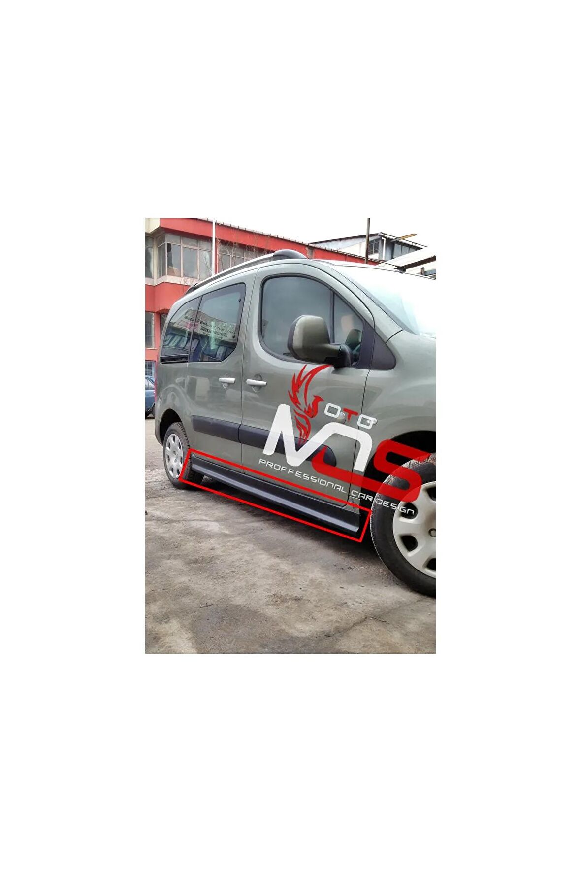 PEUGEOT PARTNER TEPEE MARŞPİYEL TAKIMI FİBERGLASS BOYASIZ