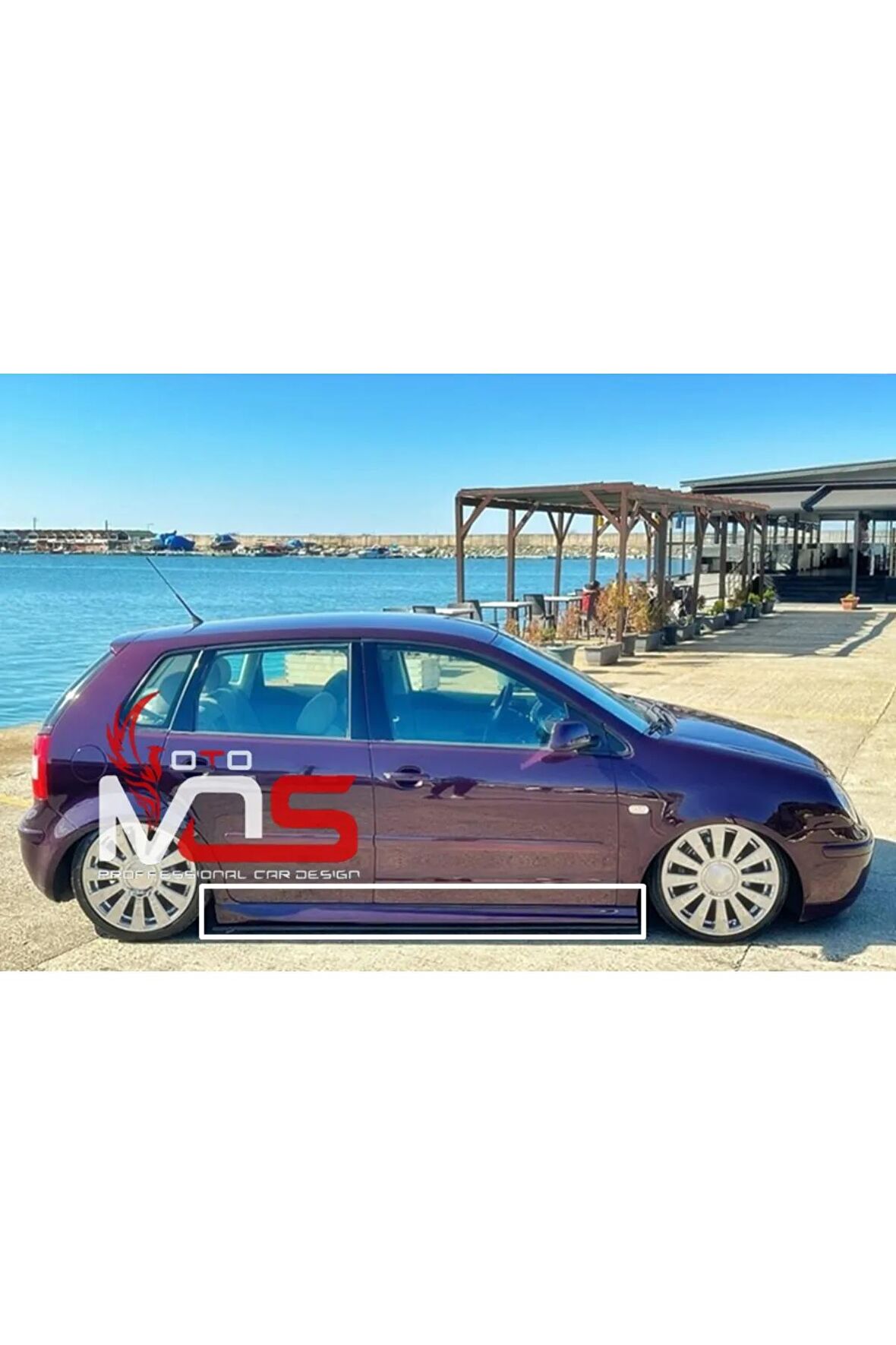 VW POLO 9N AERO MARŞPİYEL TAKIM FİBERGLASS BOYASIZ