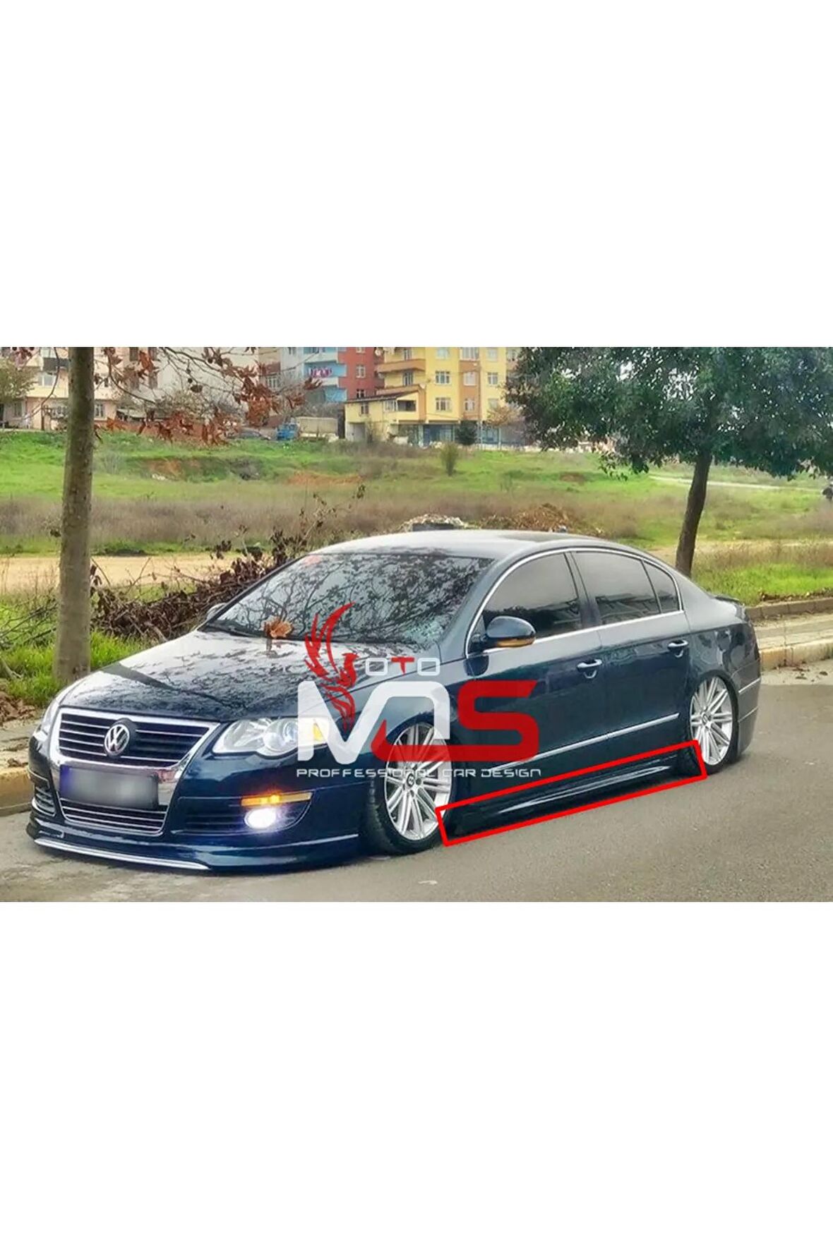 VW PASSAT B6 RLİNE MARŞPİYEL TAKIM FİBERGLASS BOYASIZ