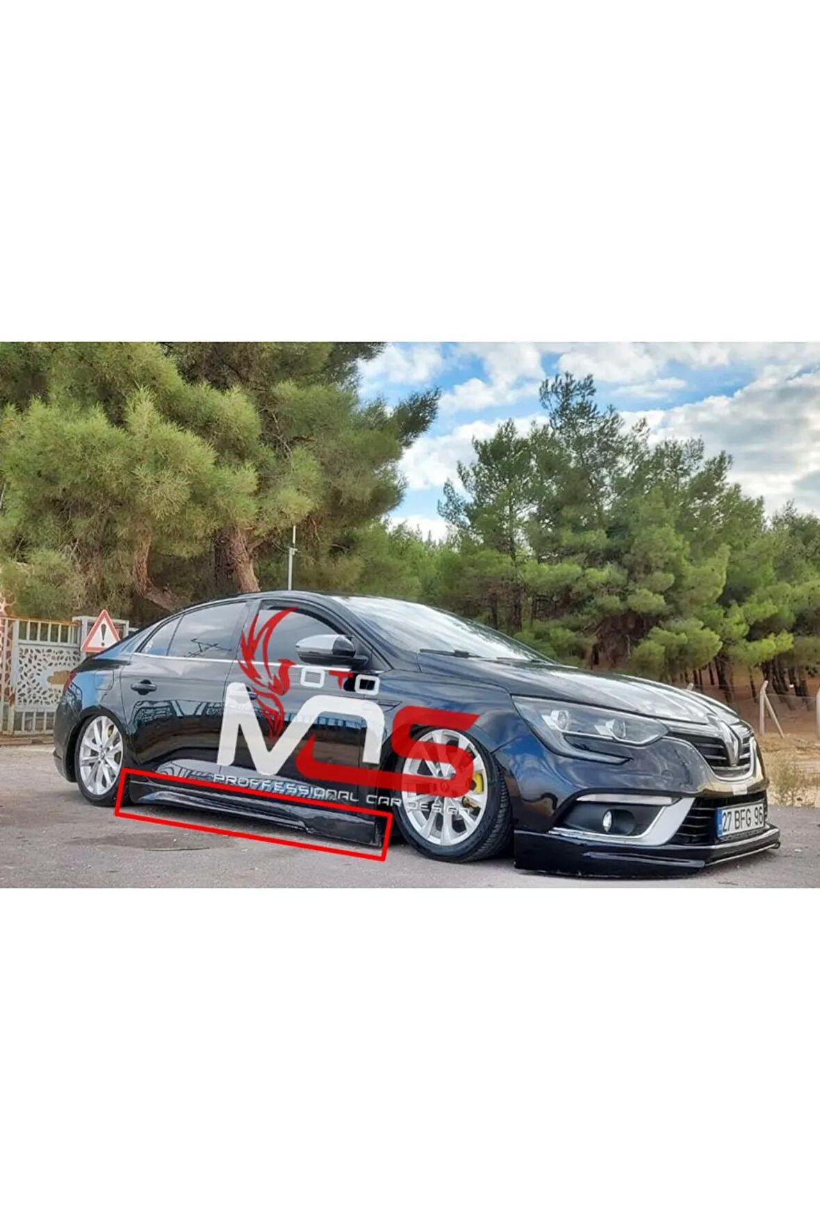 RENAULT MEGANE 4 GTX MARŞPİYEL TAKIM FİBERGLASS BOYASIZ