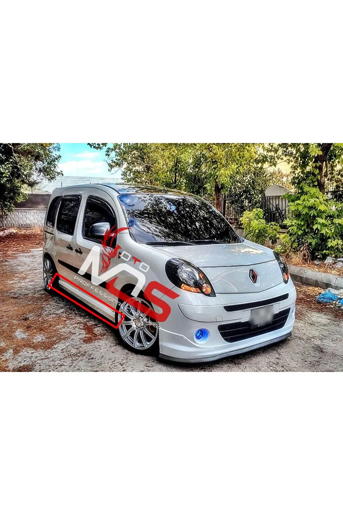 RENAULT KANGOO 2 CUSTOM MARŞPİYEL TAKIM FİBERGLASS BOYASIZ