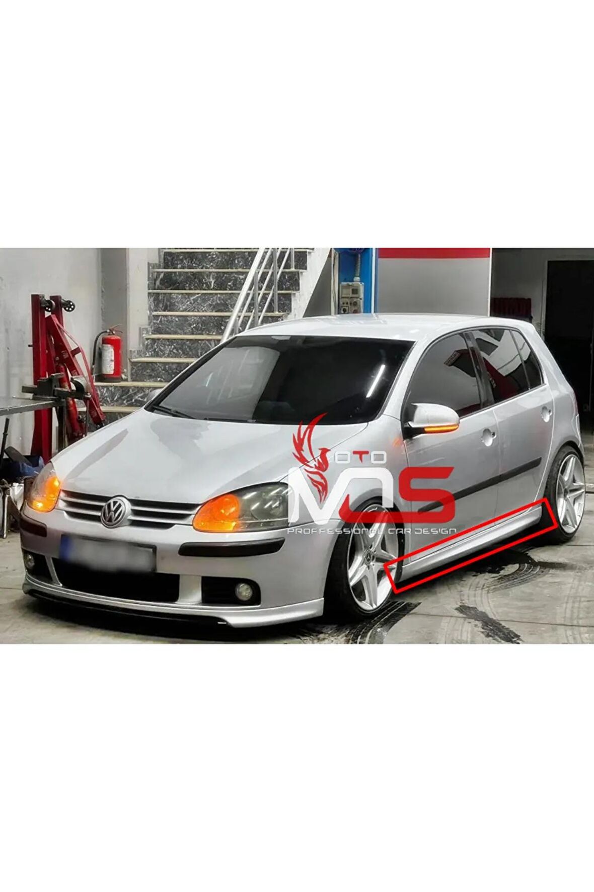 VW GOLF MK5 R MARŞPİYEL TAKIM FİBERGLASS BOYASIZ