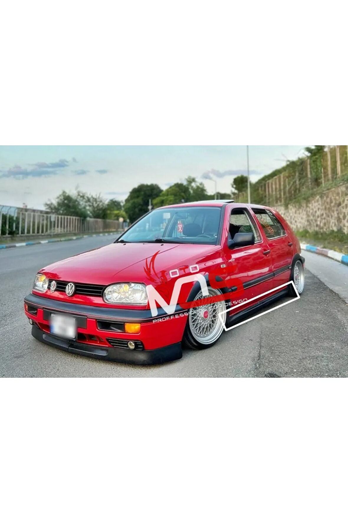 VW GOLF MK3 R MARŞPİYEL TAKIM FİBERGLASS BOYASIZ