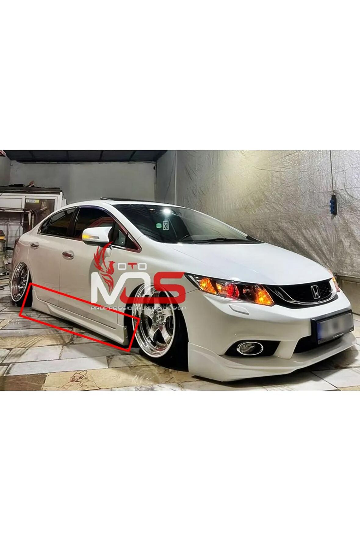 HONDA CİVİC FB7 MARŞPİYEL TAKIM FİBERGLASS BOYASIZ