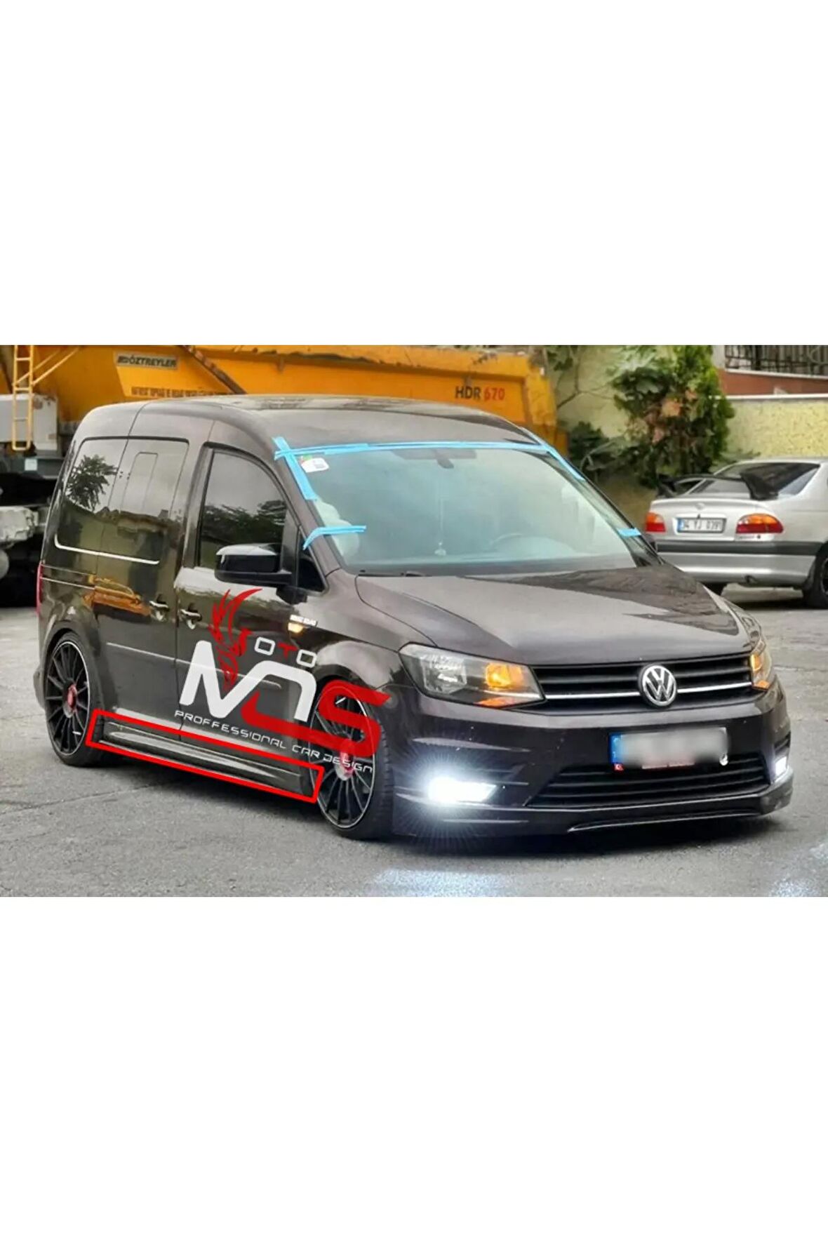 VW CADDY R MARŞPİYEL TAKIM 2015-2021 FİBERGLASS BOYASIZ