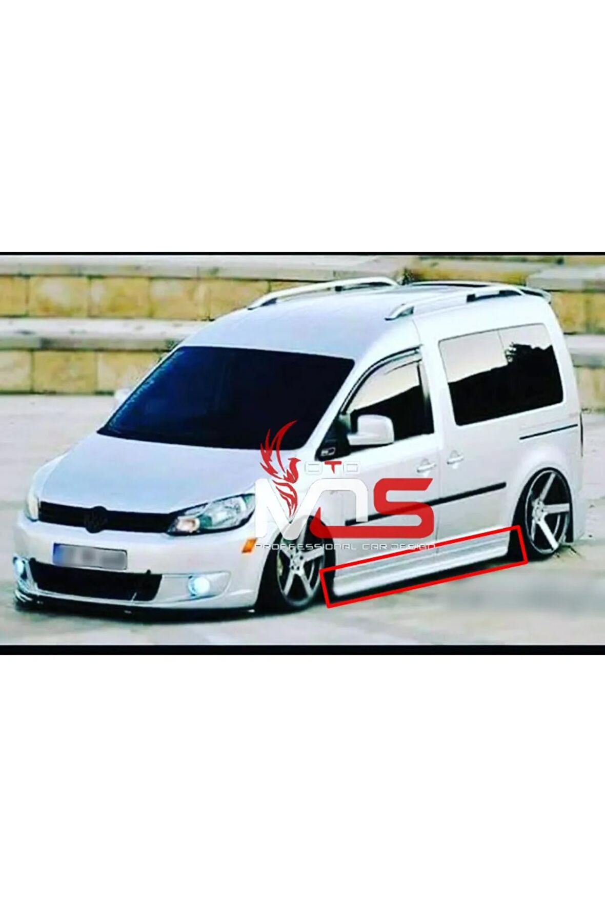 VW CADDY GT MARŞPİYEL TAKIM 2011-2015 FİBERGLASS BOYASIZ