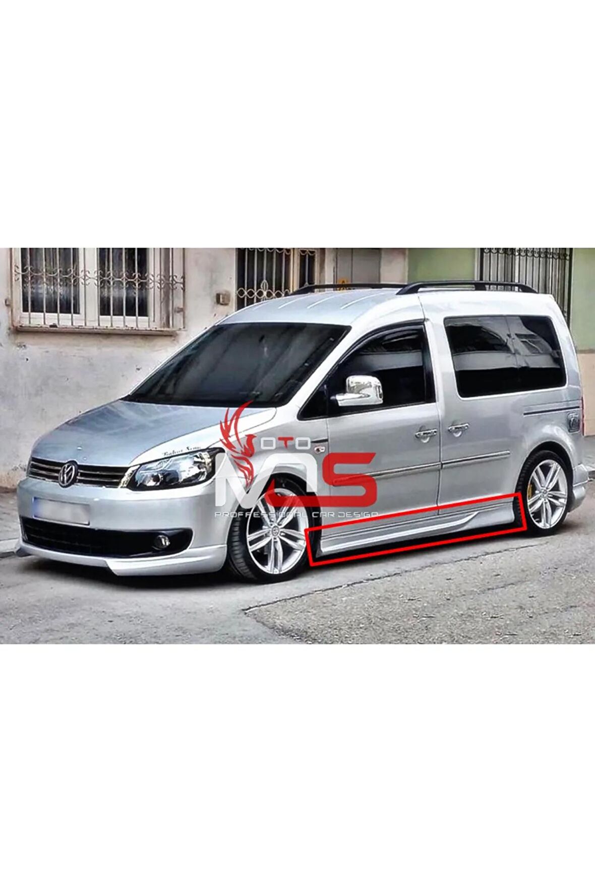 VW CADDY CUSTOM MARŞPİYEL TAKIM 2011-2015 FİBERGLASS BOYASIZ