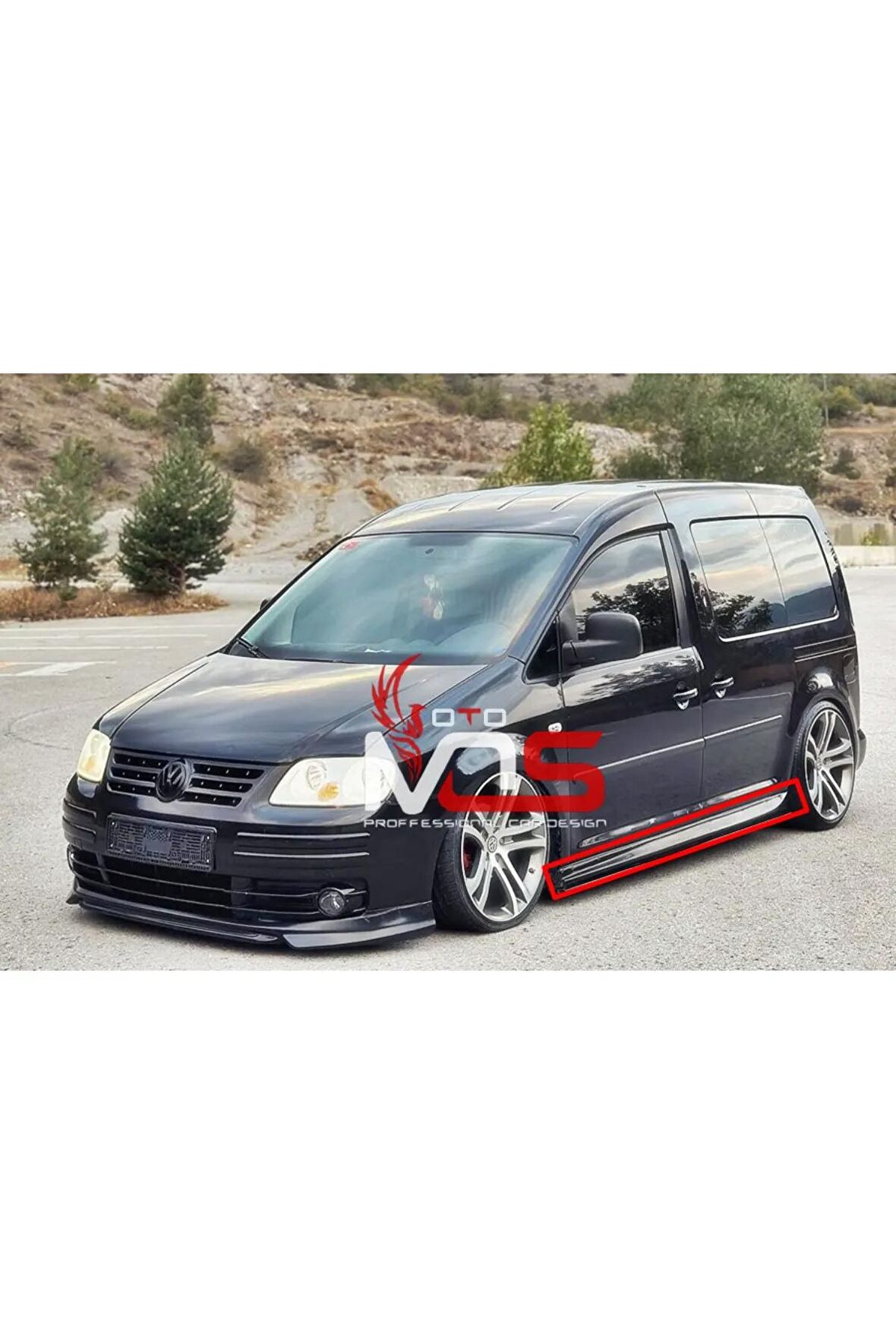 VW CADDY AERO MARŞPİYEL TAKIM 2003-2011 FİBERGLASS BOYASIZ