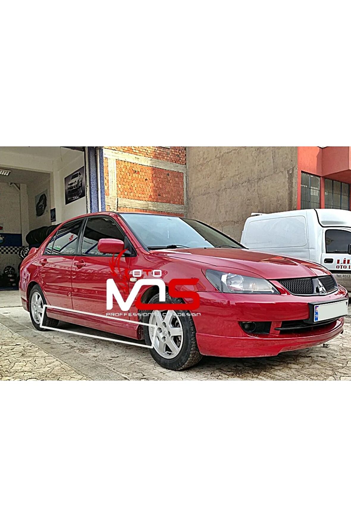 MİTSUBİSHİ LANCER UYUMLU MK1 CUSTOM MARŞPİYEL SAĞ SOL TAKIM FİBERGLASS BOYASIZ