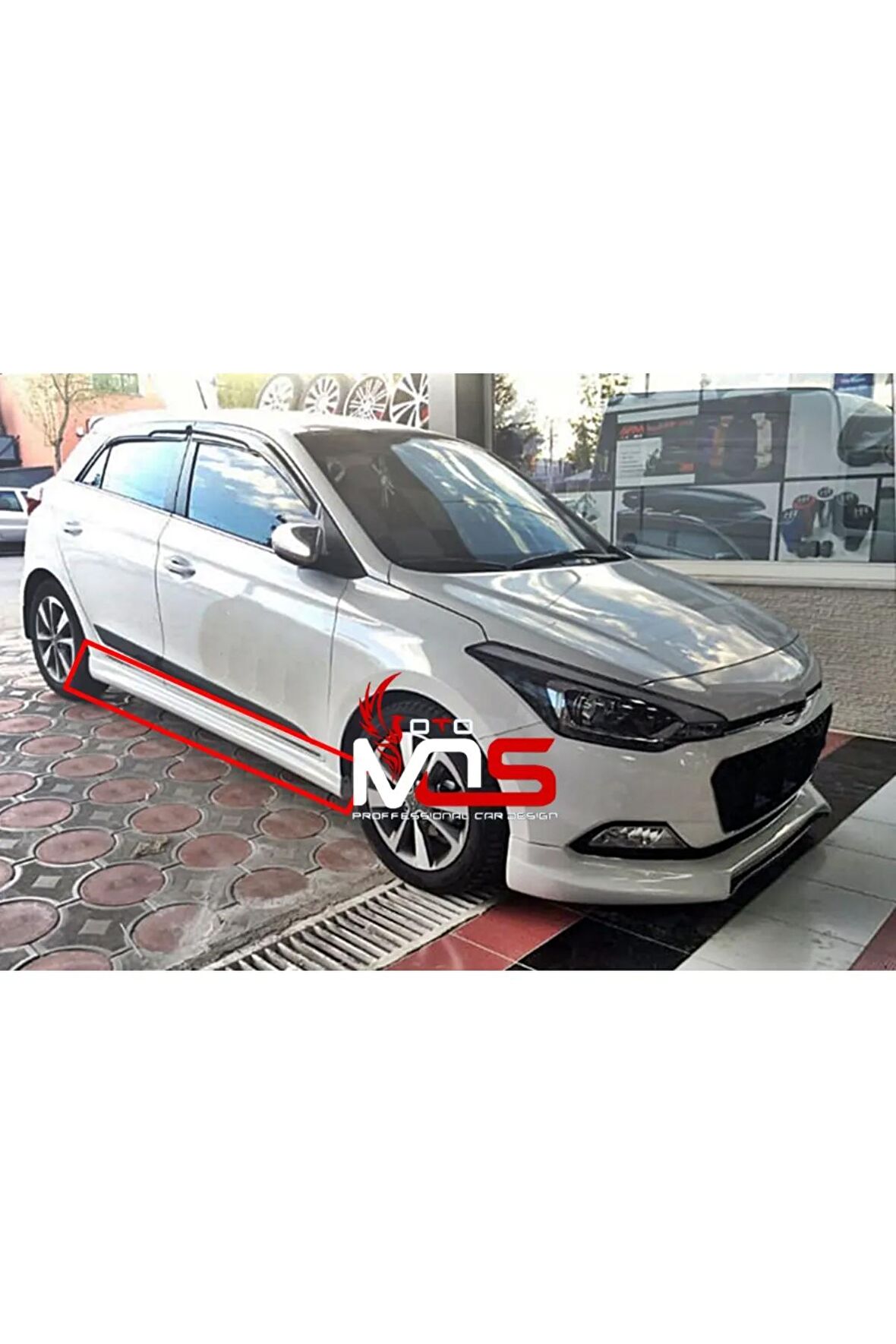 HYUNDAİ İ20 R UYUMLU MARŞPİYEL SAĞ SOL TAKIM FİBERGLASS BOYASIZ