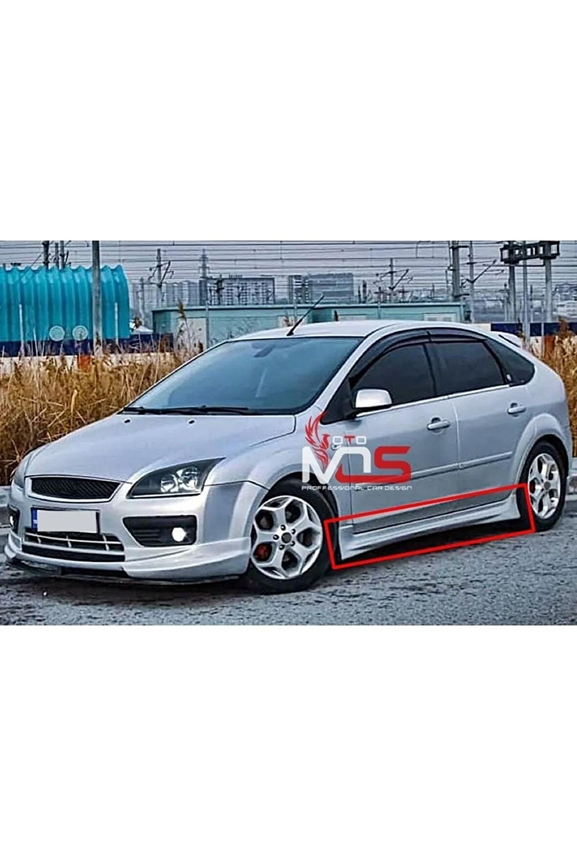 FORD FOCUS 2 HB SEDAN RS MARŞPİYEL SAĞ SOL TAKIM FİBERGLASS BOYASIZ