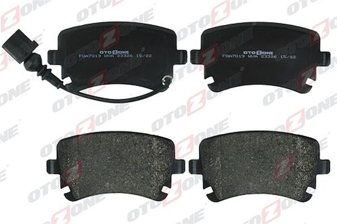 Otozone FDA7019 Arka Balata Volkswagen Transporter T5 03 09 A4 04-09 A6 04-11 A8 03-10 Fişli 8E0698451C