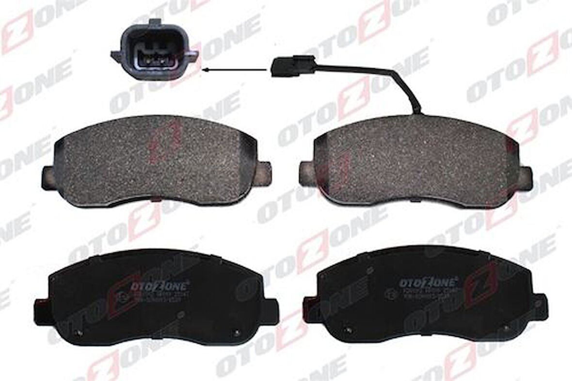Otozone FDO1012 Ön Balata Master III 2.3DCI 2.10 13 Movano 2.3CDTI 5.10 14 Nissan Nv400 2.3CDI 11 410604386R-4106000Q0L 410602889R