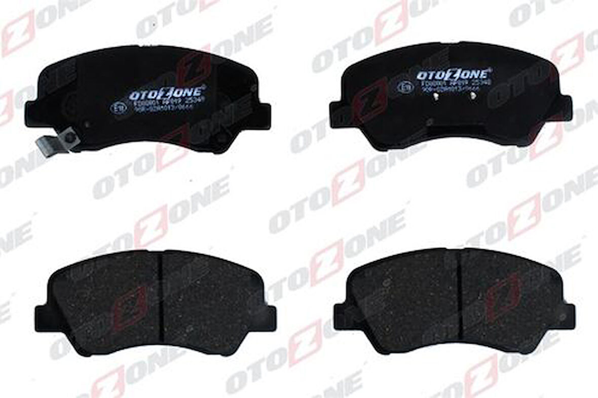 Otozone FDO8001 Ön Balata Hyundai Accent Blue 1.4 1.6CRDI 11 Rio 1.1 1.25 1.4 CVVT 1.4CRDI 12 581011RA00