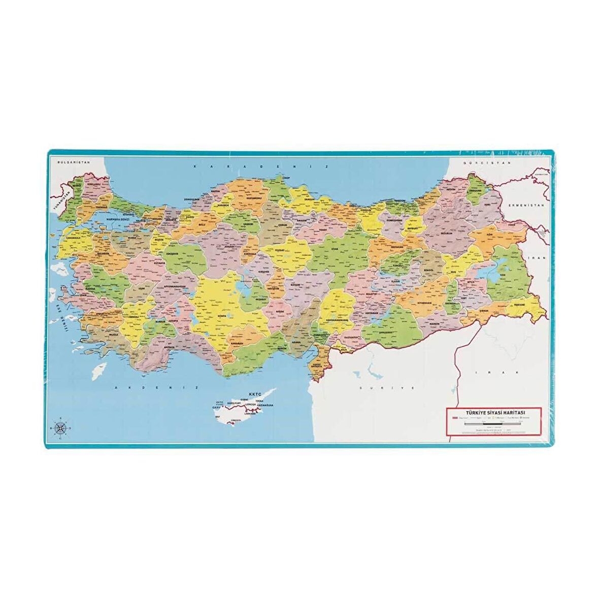 Laço Haritalar 81 Parça Çocuk Puzzle