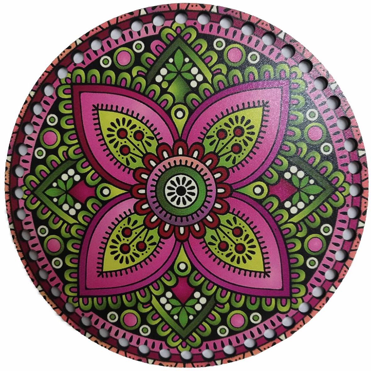 Ahşap Çanta Plakası 7278 Mozaik