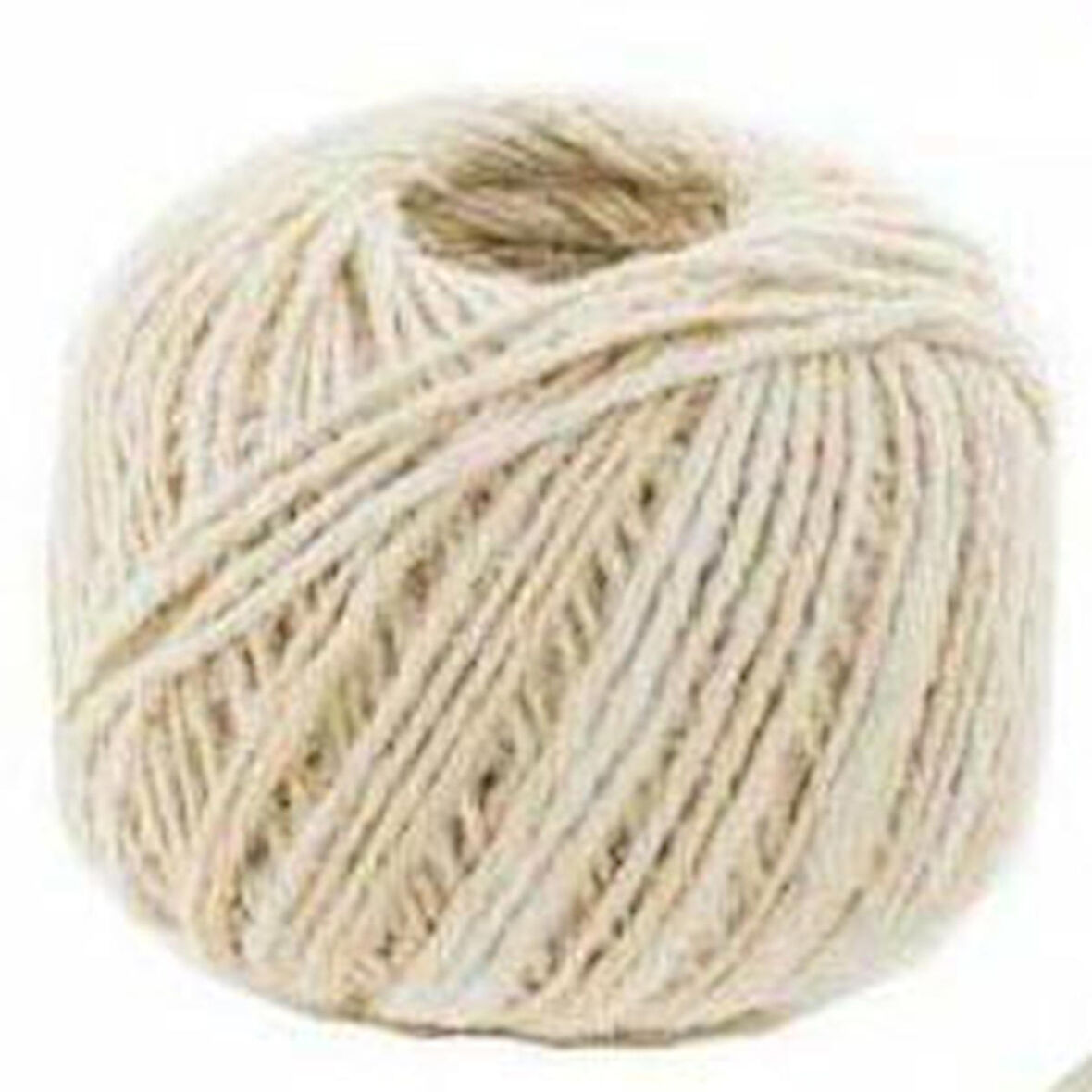 Renkli Jüt İp Krem ( Hasır İp -Kendir İp -Çuval İpi -Kırnap İpi )