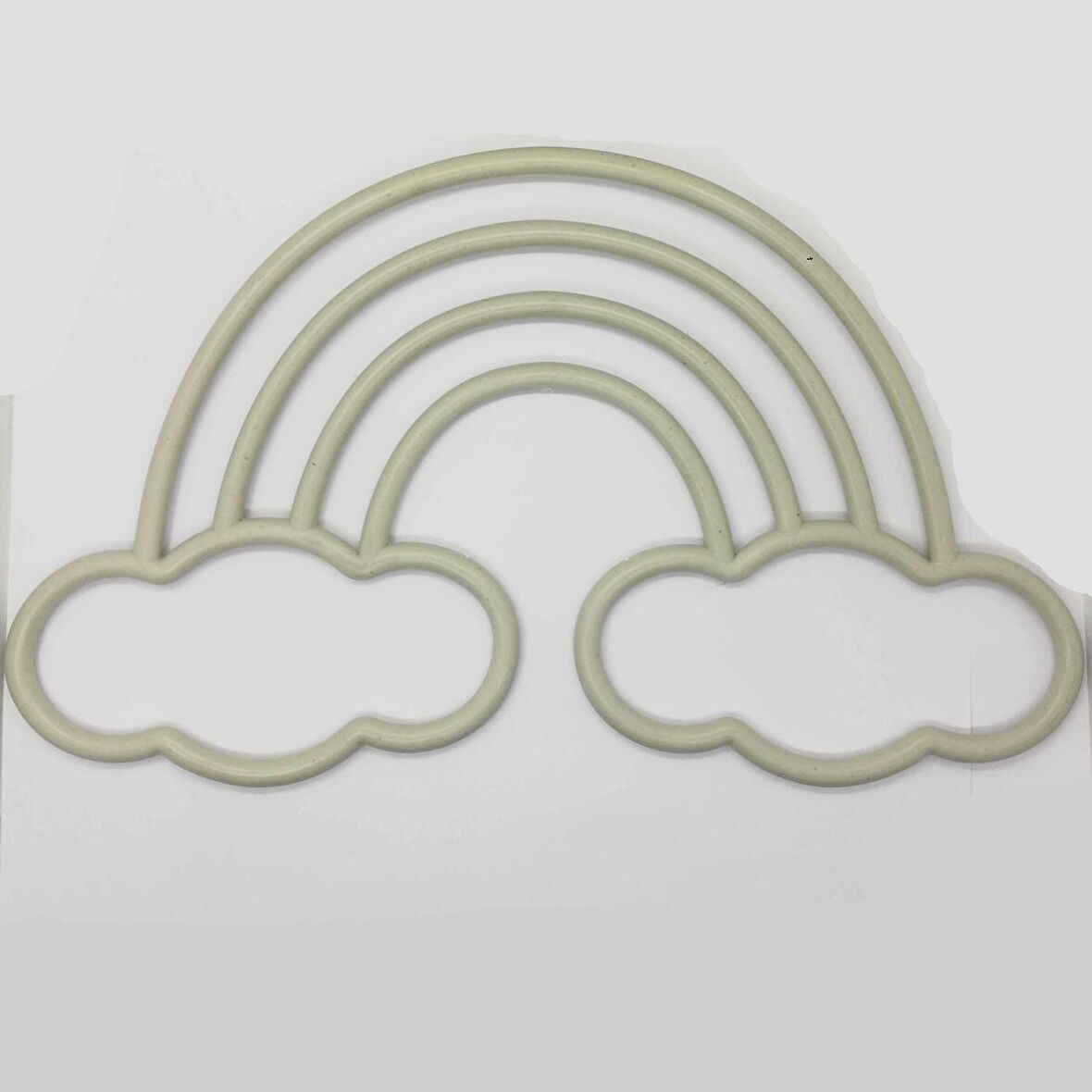 Plastik Makrome Ve Kapı Süsü Aparatı Gökkuşagı Bulutlu