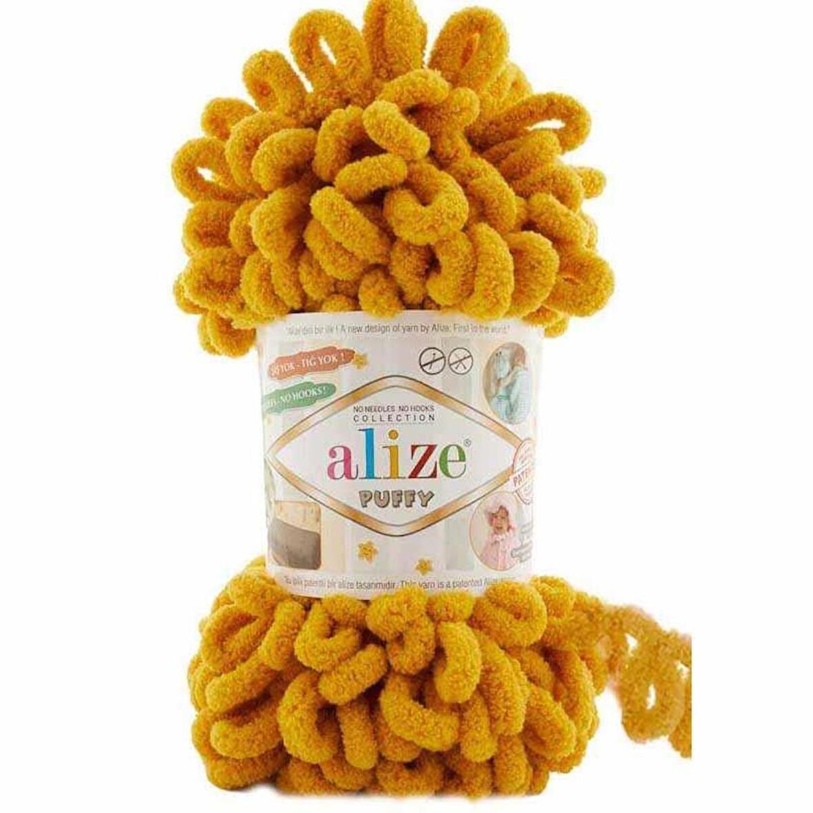 Alize Puffy El Örgü İpi 646 Petrol Mavi