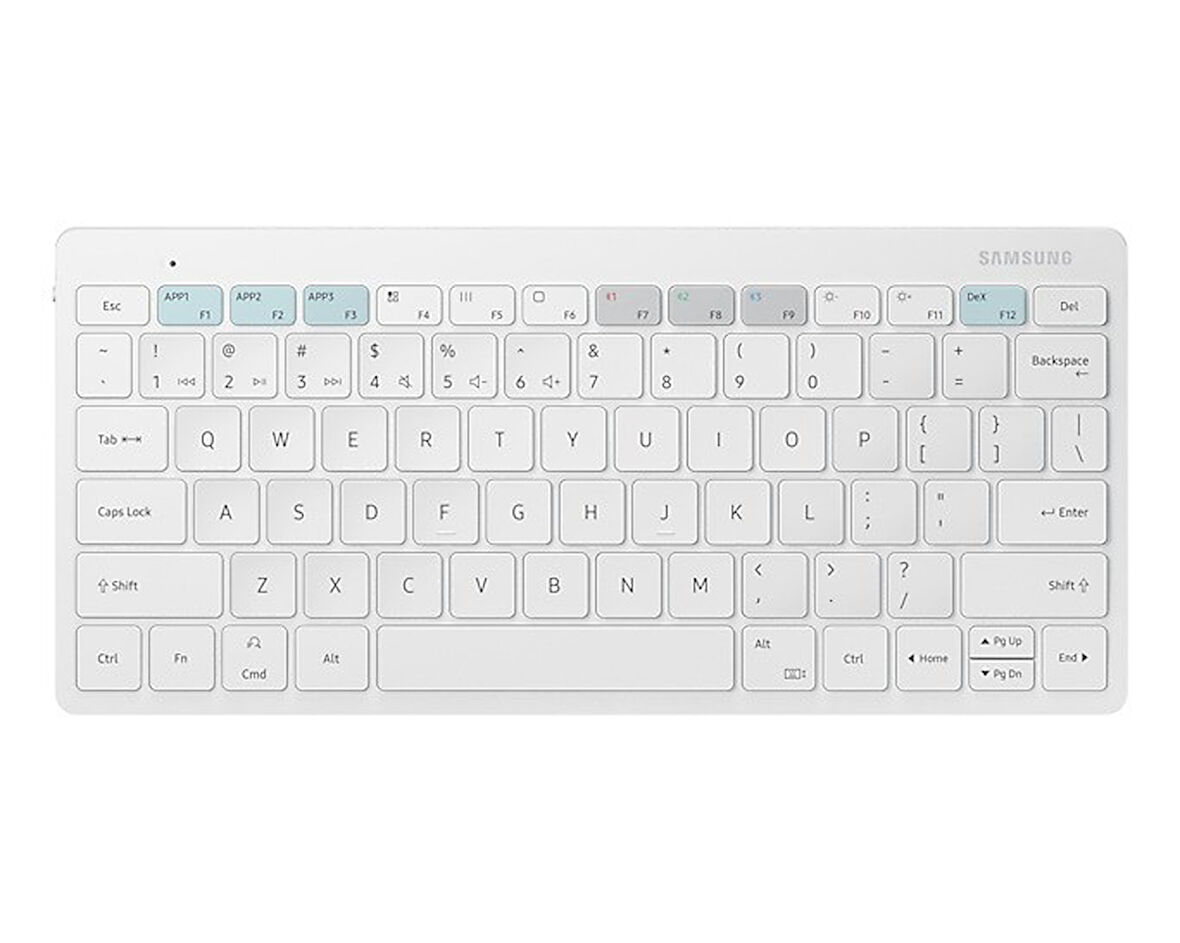 OUTLET Samsung Trio 500 Smart Keyboard  Beyaz EJ-B3400BWEGTR (Samsung Türkiye Garantili)