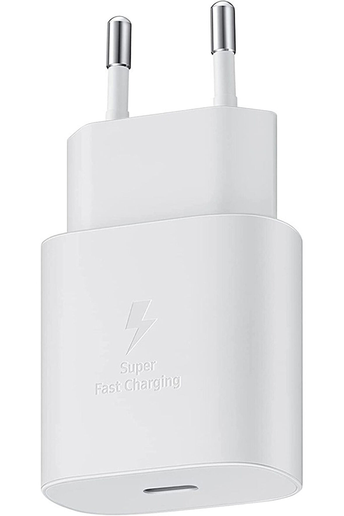 OUTLET Samsung EP-TA800N Type-c 25W Kablosuz Hızlı Şarj Adaptörü Beyaz - OUTLET0001
