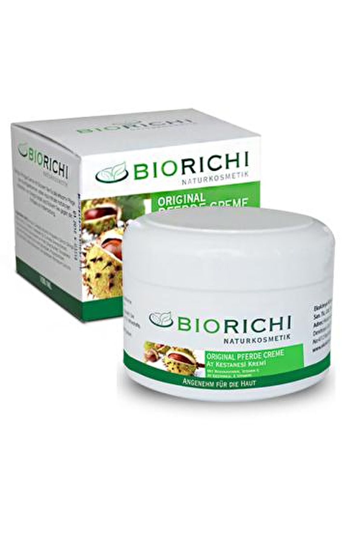 Biorichi At Kestanesi Kremi KESTANESİ KREMİ 100 gr + İlaç Kutusu Hediye