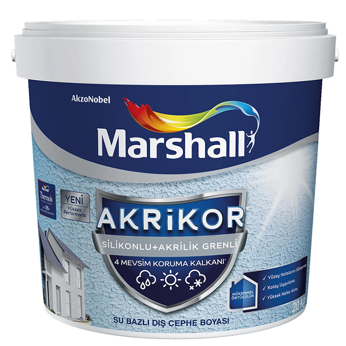 Marshall Akrikor Silikonlu Grenli G1 13Lt (20 Kg)