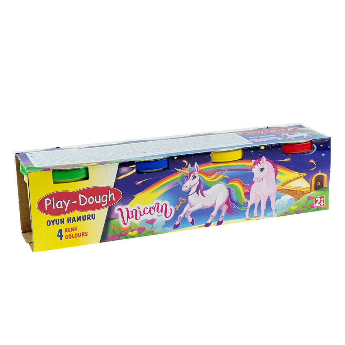 Oyun Hamuru 4 Renk Unicorn 4*100 Gram