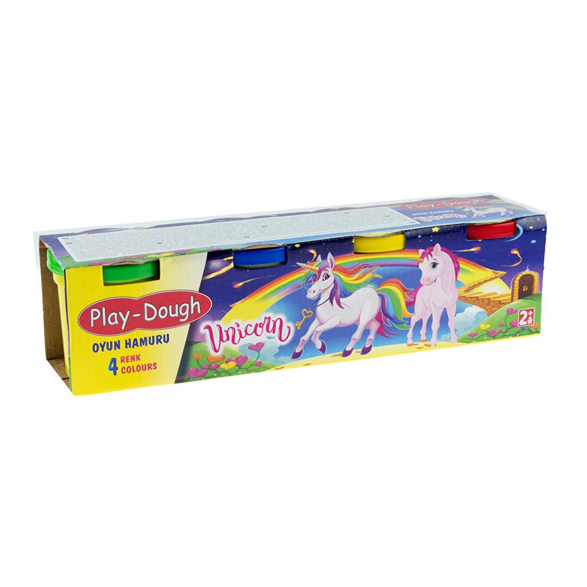 Oyun Hamuru 4 Renk Unicorn 4*100 Gram