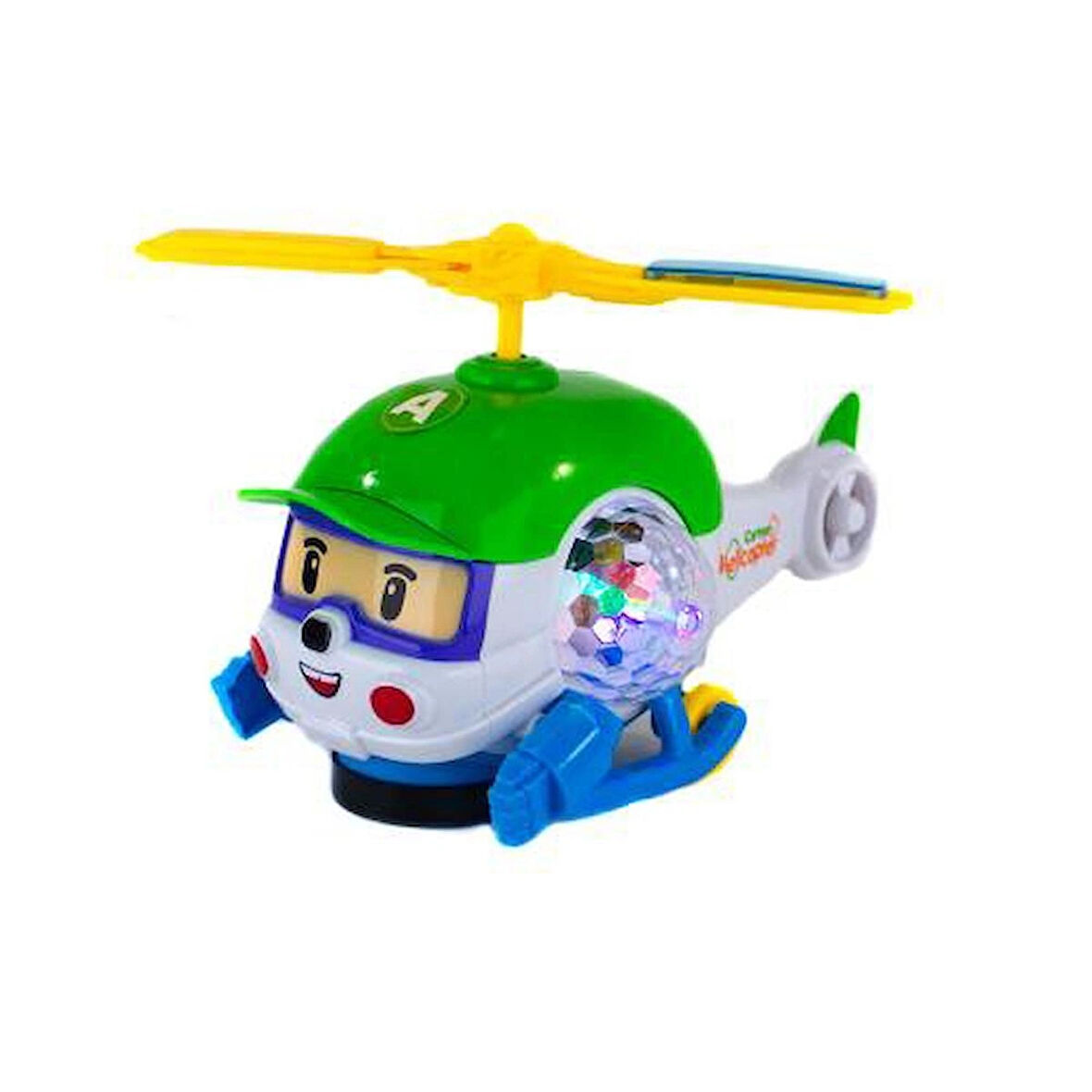 Oyuncak Helikopter Sevimli Helikopter Işıklı Sesli 22 Cm