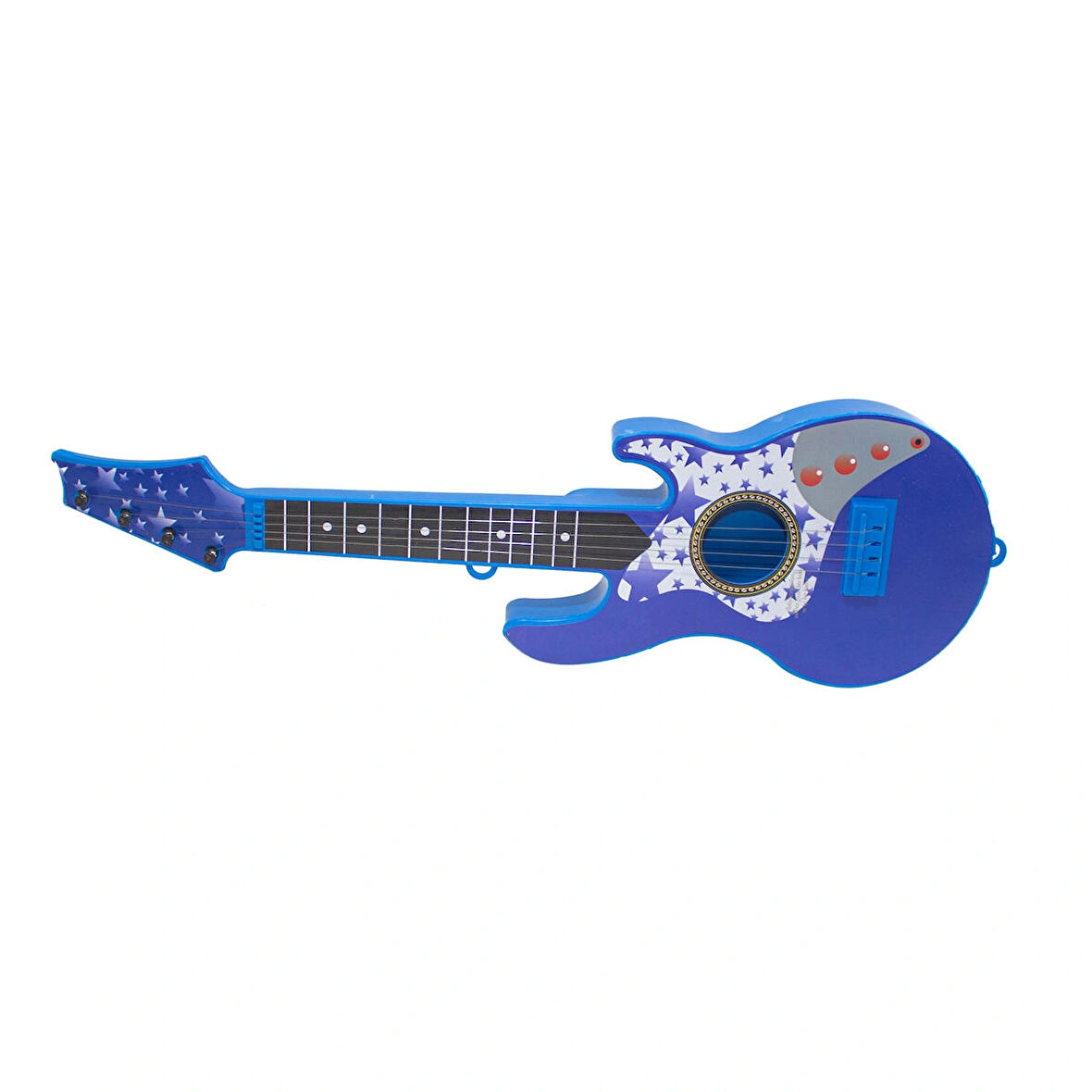 Oyuncak Rock Gitar Metal Telli 45 Cm Mavi