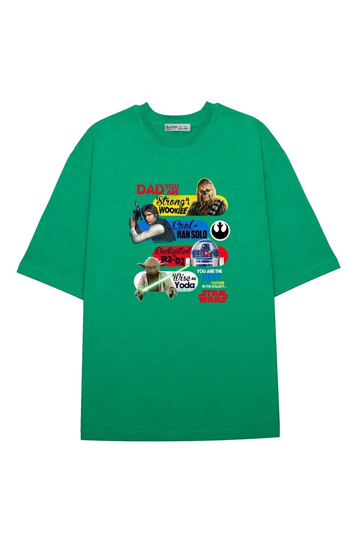 Unisex Oversize T-shirt Best Father In The Galaxy
