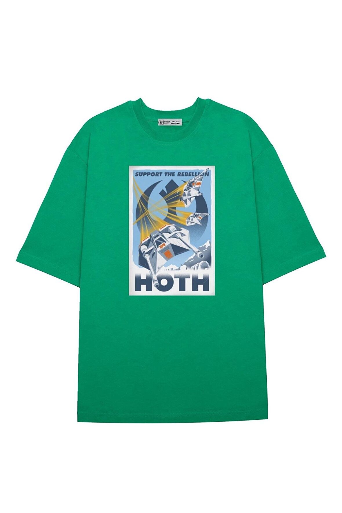 Unisex Oversize T-shirt Hoth Travel